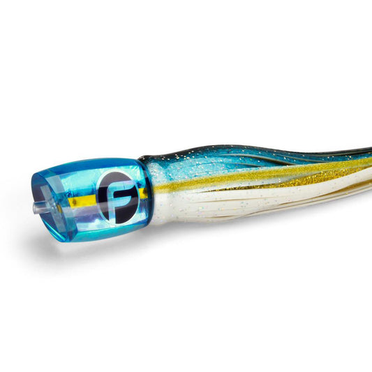 Fathom Offshore Yellowfin Tuna Calico Jack Slant Medium 9" Trolling Lure