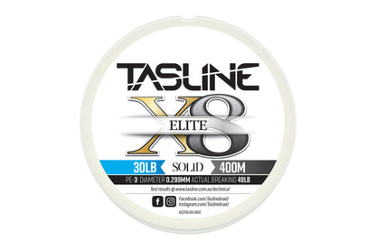 Tasline Elite 8X Pure Braid 400M