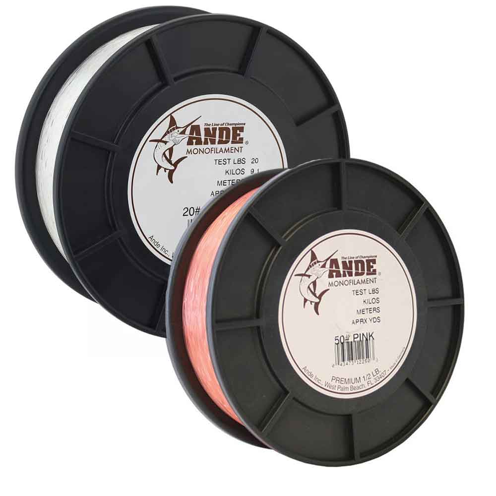 Ande Premium Monofilament Line 1LB Spool