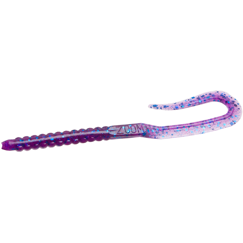 Zoom U-Tale Worm 6 3/4 inch Soft Plastic Worm 20 pack