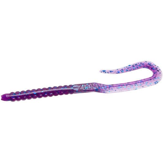 Zoom U-Tale Worm 6 3/4 inch Soft Plastic Worm 20 pack