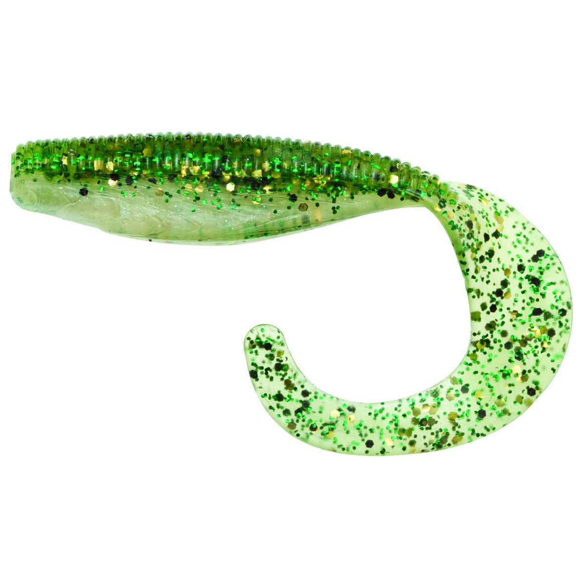 Z-Man StreakZ Curly TailZ 4 inch Soft Plastic Grub 5 pack