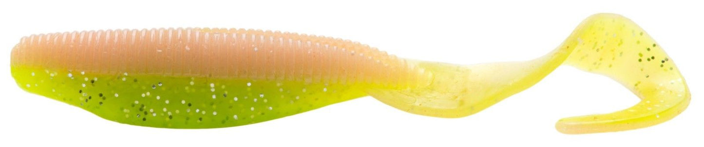 Z-Man StreakZ Curly TailZ 4 inch Soft Plastic Grub 5 pack