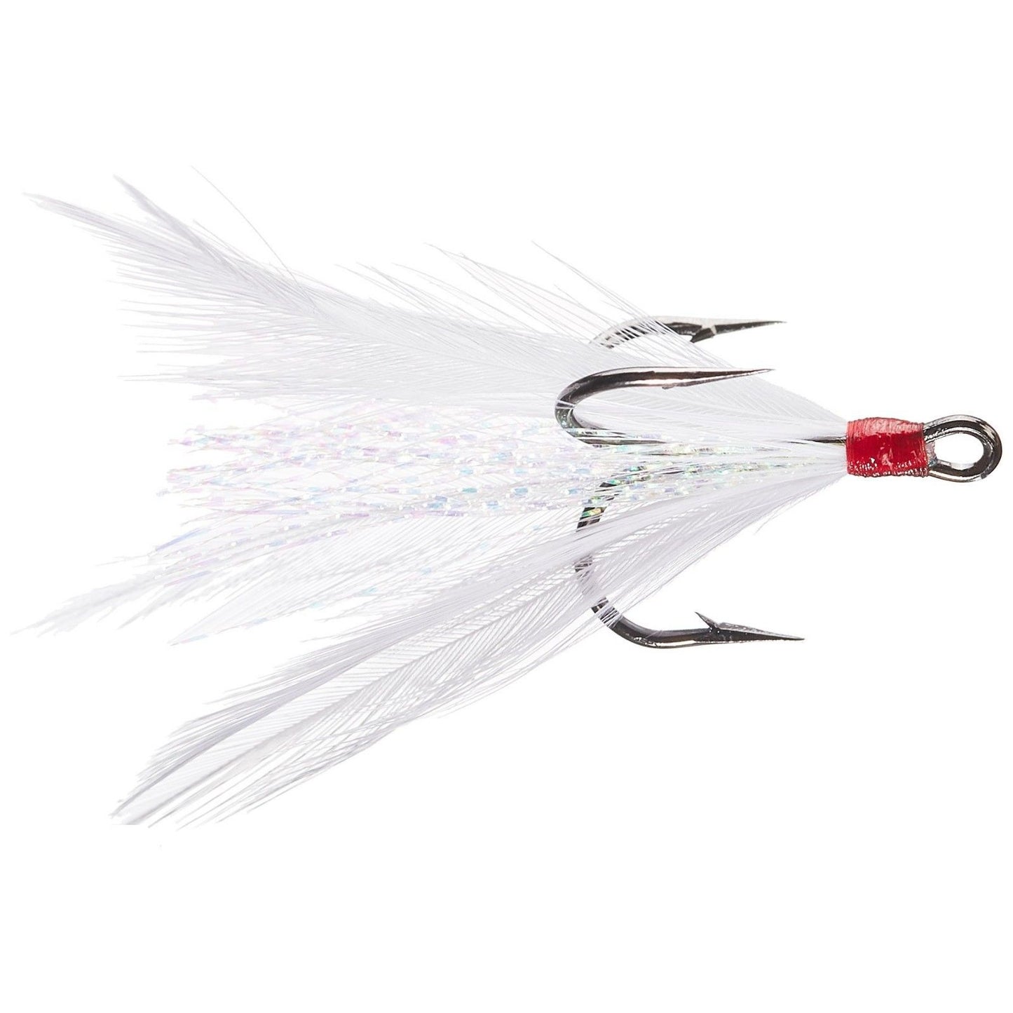 Eagle Claw Lazer Sharp Feather Dressed Treble Hook 2 pack