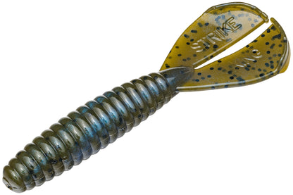 Strike King Twin Tail Rage Menace 3.5 inch Soft Plastic Grub 8 pack