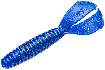 Strike King Twin Tail Rage Menace 3.5 inch Soft Plastic Grub 8 pack