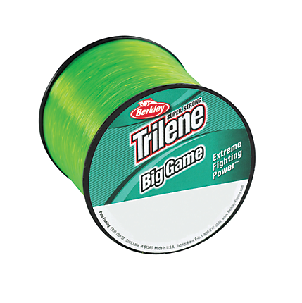 Berkley Trilene Big Game Monofilament Line Solar Bright Green Quarter Pound Spool