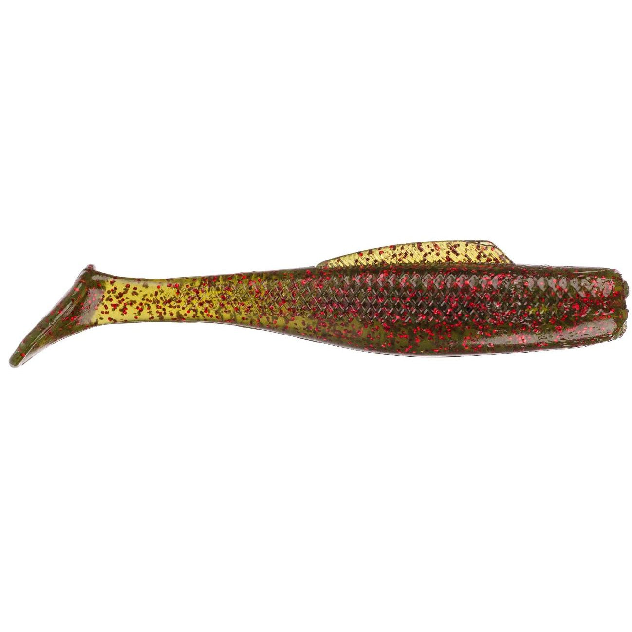 Strike King Redfish Magic Glass Minnow 4 inch ElazTech Paddle Tail Swimbait 5 pack