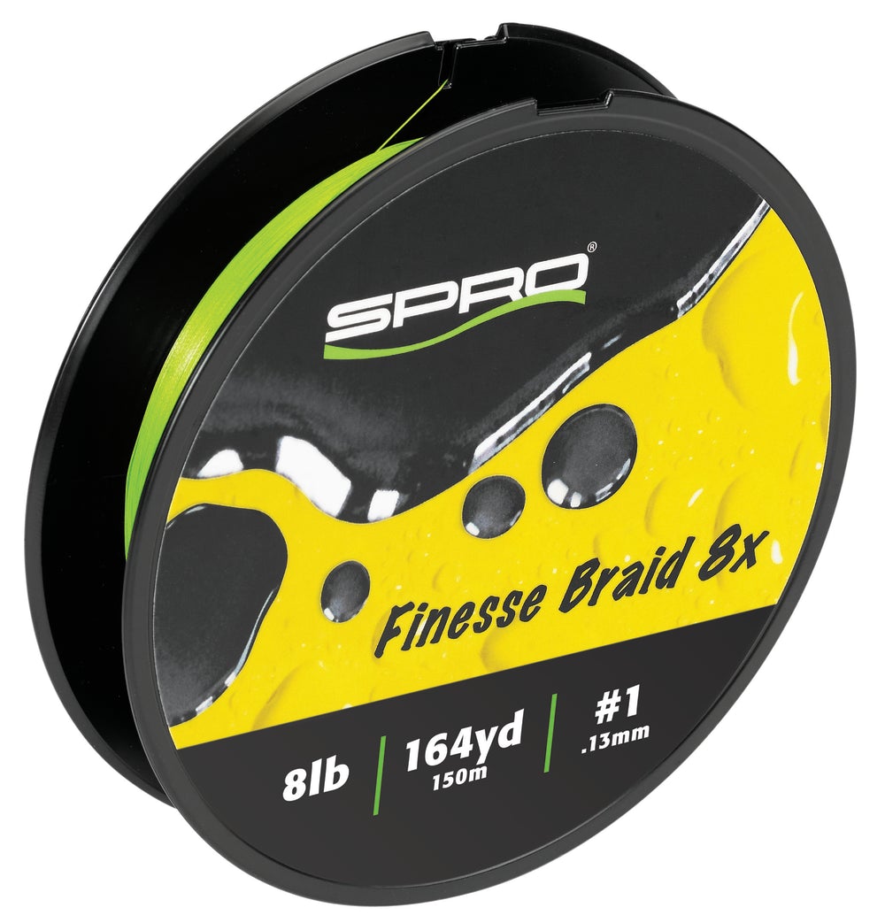 SPRO Finesse Braid 8x Lime Green 164 Yards