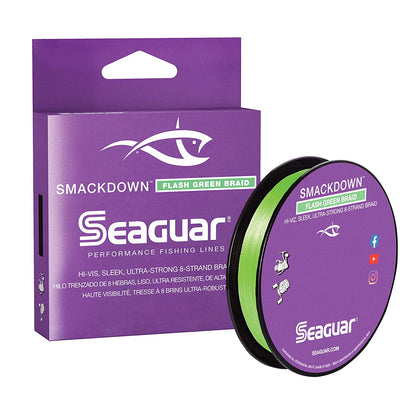 Seaguar Smackdown Braid 150 Yards Flash Green