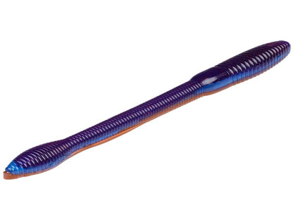 Strike King KVD Fat Baby Finesse 5 inch Soft Plastic Worm 12 pack