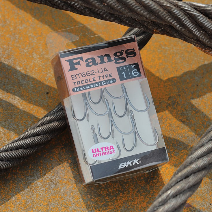 BKK Fangs 62 UA Treble Hook