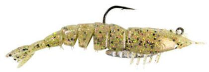 Z-Man EZ ShrimpZ 3 1/2 inch Rigged w/ Mustad Weighted Hook 2 pack