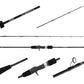 Jigging World Luminous Popping Spinning Rods