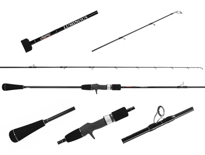 Jigging World Luminous Popping Spinning Rods