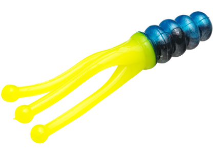 Strike King Mr. Crappie Joker Triple Tail Soft Plastic Grub 15 pack