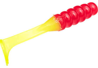 Strike King Mr. Crappie Slabalicious Soft Plastic Paddle Tail Grub 15 pack