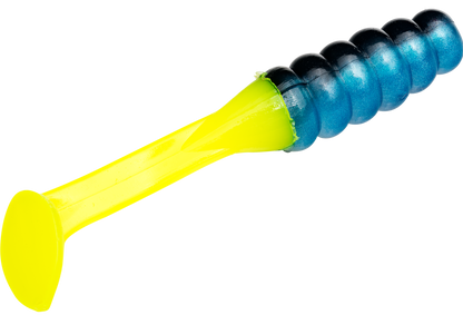 Strike King Mr. Crappie Slabalicious Soft Plastic Paddle Tail Grub 15 pack