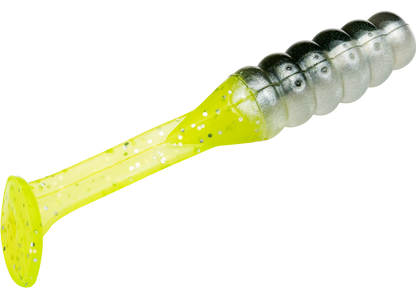 Strike King Mr. Crappie Slabalicious Soft Plastic Paddle Tail Grub 15 pack