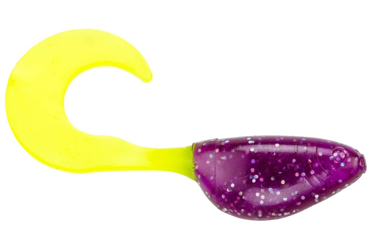 Strike King Mr. Crappie Shadpole Curlytail Soft Plastic 15 pack