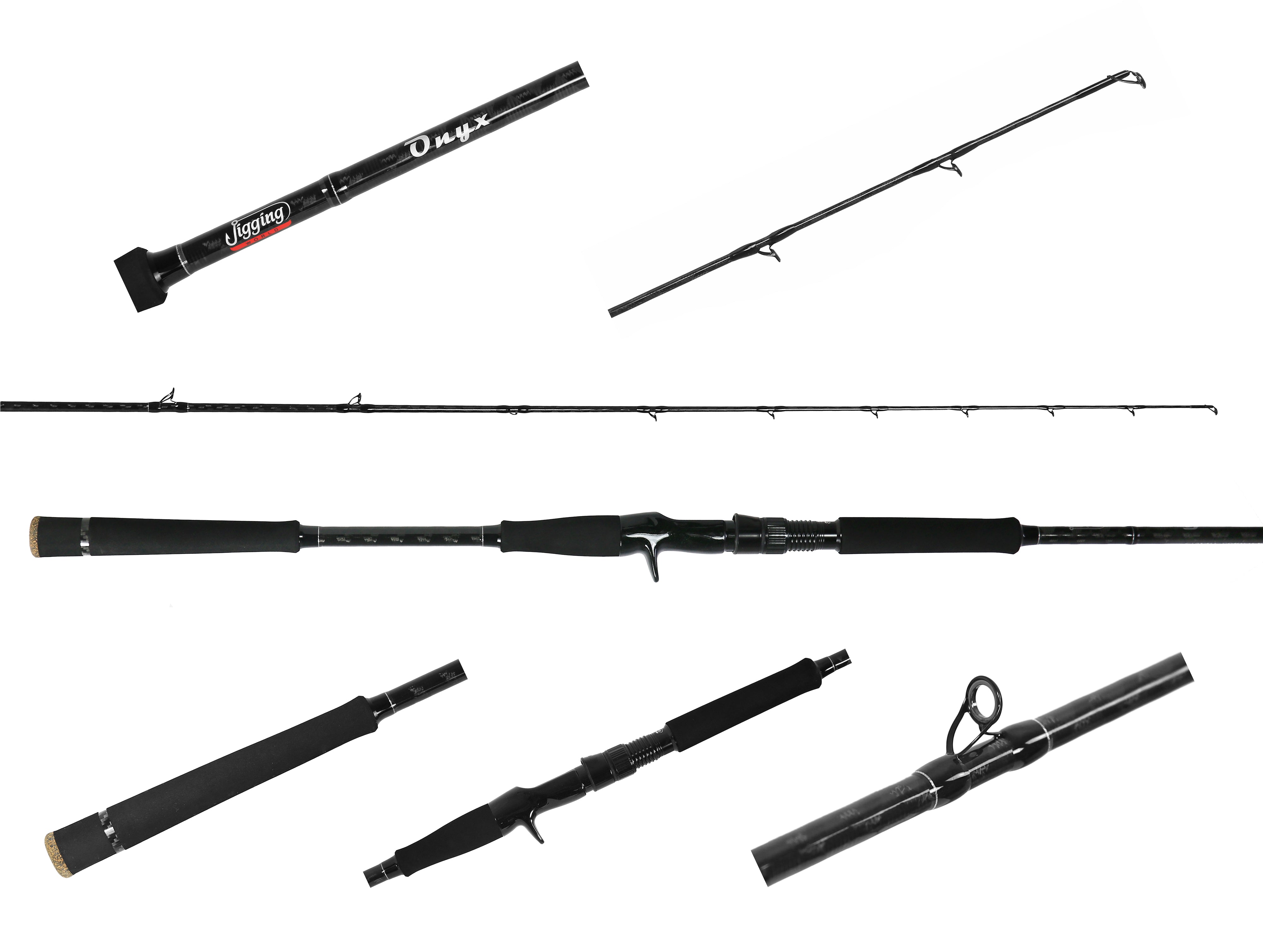 Jigging World Onyx Inshore Conventional Rods, Kentackle