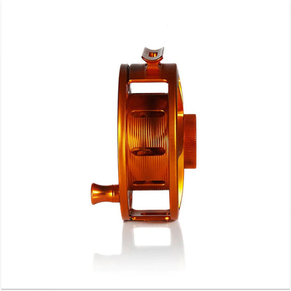 Hatch 2023 Custom Iconic Fly Reel - Campfire Orange
