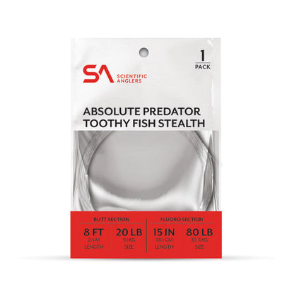 Scientific Anglers Absolute Predator Toothy Fish Stealth Leader