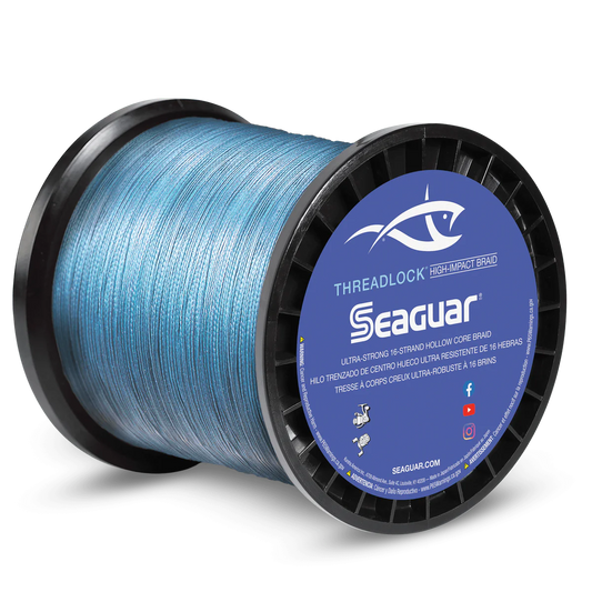 Seaguar Threadlock Braided Fishing Line Blue 600 Yards