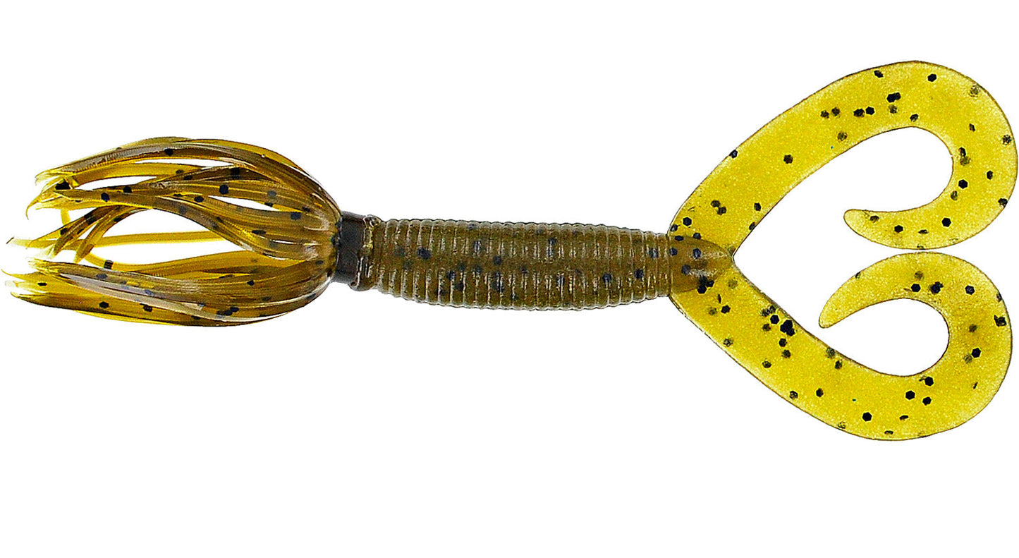 Gary Yamamoto 4 inch Double Tail Hula Grub 10 pack