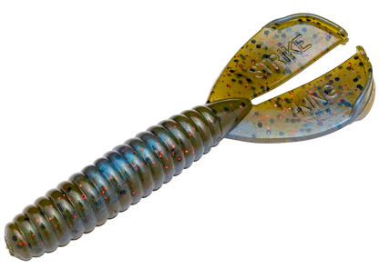 Strike King Twin Tail Rage Menace 3.5 inch Soft Plastic Grub 8 pack