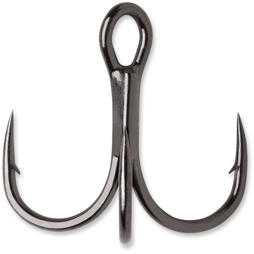 VMC 7548 Hybrid Treble Hook Short 1X Black Nickel 4 pack