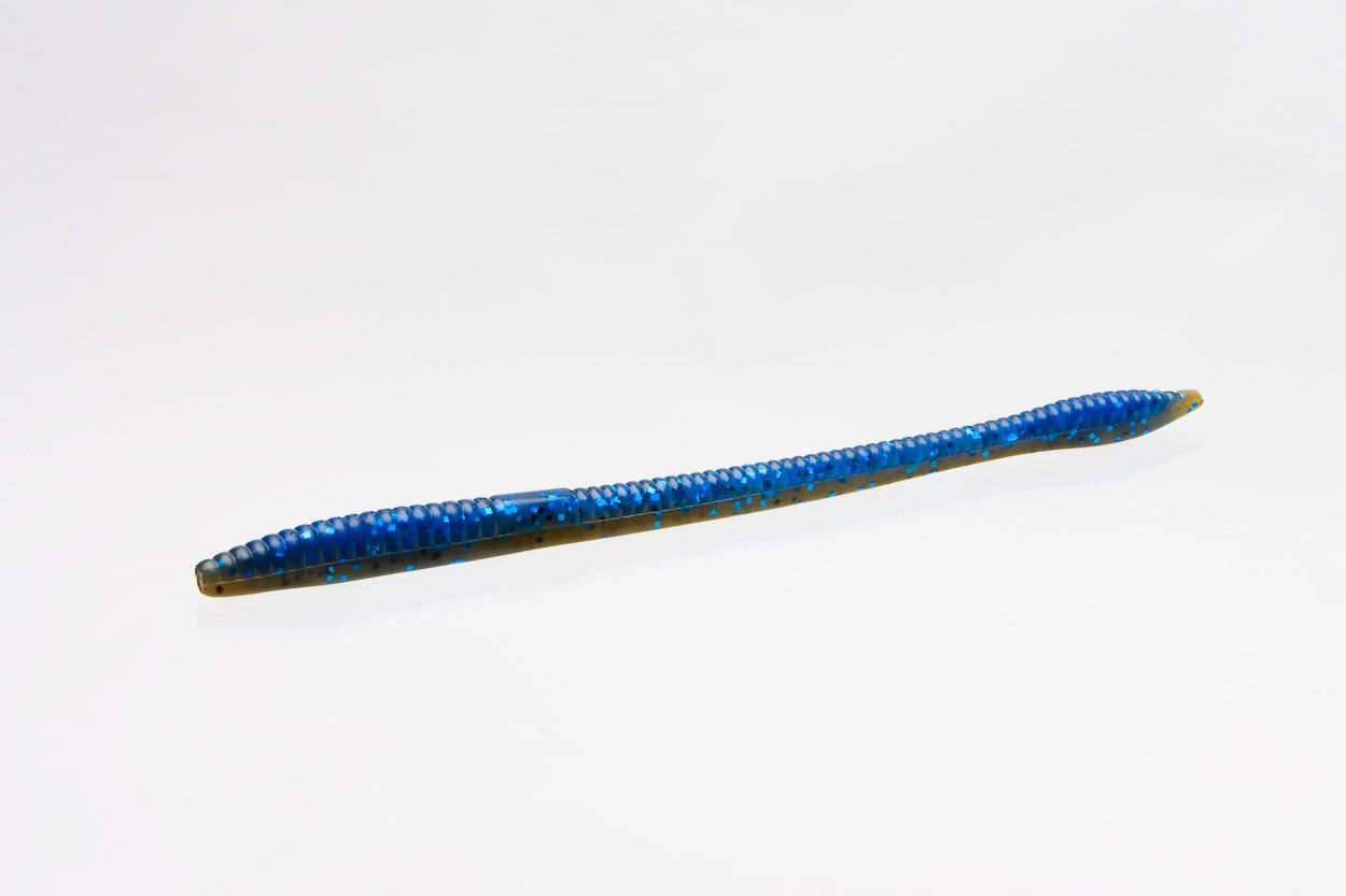 Zoom Trick Worm 6 1/2 inch Soft Plastic Worm 20 pack