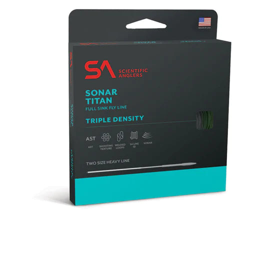 Scientific Anglers Sonar Titan Triple Density I/S2/S3 Fly Line