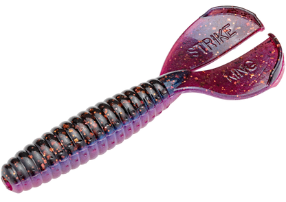Strike King Twin Tail Rage Menace 3.5 inch Soft Plastic Grub 8 pack